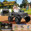 Joyracer Chevrolet 24V 4WD 2-Seater Ride On Truck for Kids, Electric Ride On Toys Cars with 7Ah Battery, Remote Control & MP3 - 2 of 4