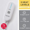 Heated Mattress Pad Twin Size - Fast Heating 5 Heat Settings and 10 Hours Auto-Off Quilted Electric Mattress Pad with Overheating Protection - 3 of 4