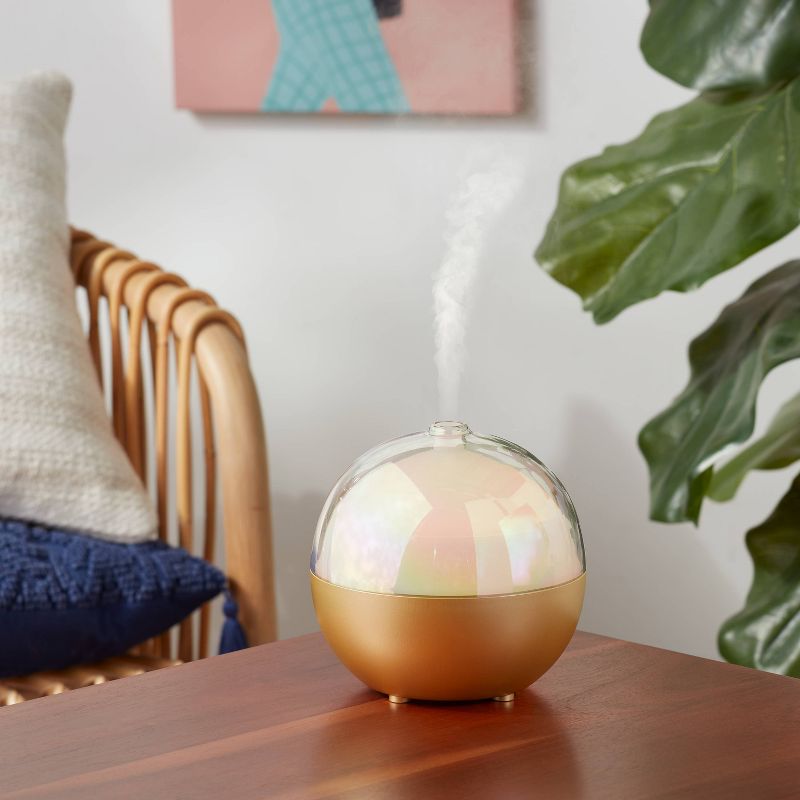 300ml Color Changing Oil Diffuser White/Gold - Opalhouse&#8482;, 3 of 15