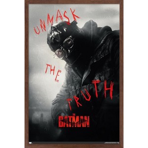 Trends International DC Comics Movie The Batman - Edward Nashton A.K.A. The Riddler One Sheet Framed Wall Poster Prints - 1 of 4