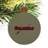 Nicholls State University Secondary Wood Christmas Tree Holiday Ornament - 4 of 4