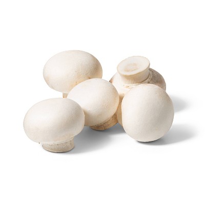 Whole White Mushrooms - 8oz - Good &#38; Gather&#8482;