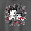 Juniors Womens Betty Boop Easter Egg Frame Racerback Tank Top - 2 of 4