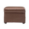 24" Wide Rectangle Storage Ottoman - WOVENBYRD - 4 of 4