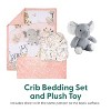 The Peanutshell Wildest Dreams Crib Bedding Set and Stuffie Plush Toy - 4 Piece Set - 2 of 4