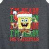 Women's - SpongeBob SquarePants - I'm Ready For Christmas Graphic Racerback Tank - 2 of 4