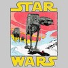 Men's Star Wars: The Empire Strikes Back AT-AT Scene Pull Over Hoodie - 2 of 4