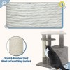 Sandinrayli 33-in Cat Tree Condo with Toy, Grey - 4 of 4