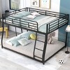 Streamdale Metal Floor Bunk Bed, Full XL over Queen, Black - 3 of 4
