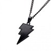 Adult Black Adam Lightning Pendant Necklace - 2 of 4