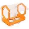 JCs Wildlife Geometric Orange Window Oriole Feeder - Feed Orioles Jelly at the Window - Transparent Back - Made in USA - 2 of 2