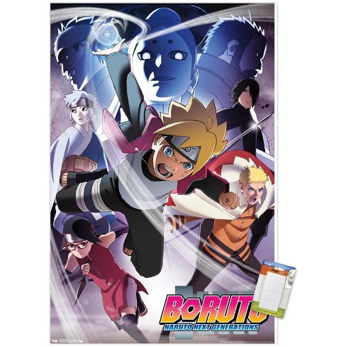 Boruto: Naruto Next Generations - Circle Wall Poster, 14.725 x 22.375 