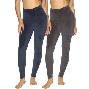 Felina - 2-Ply Velour Leggings for Women - Ultra-Soft and Cozy - 1 of 4