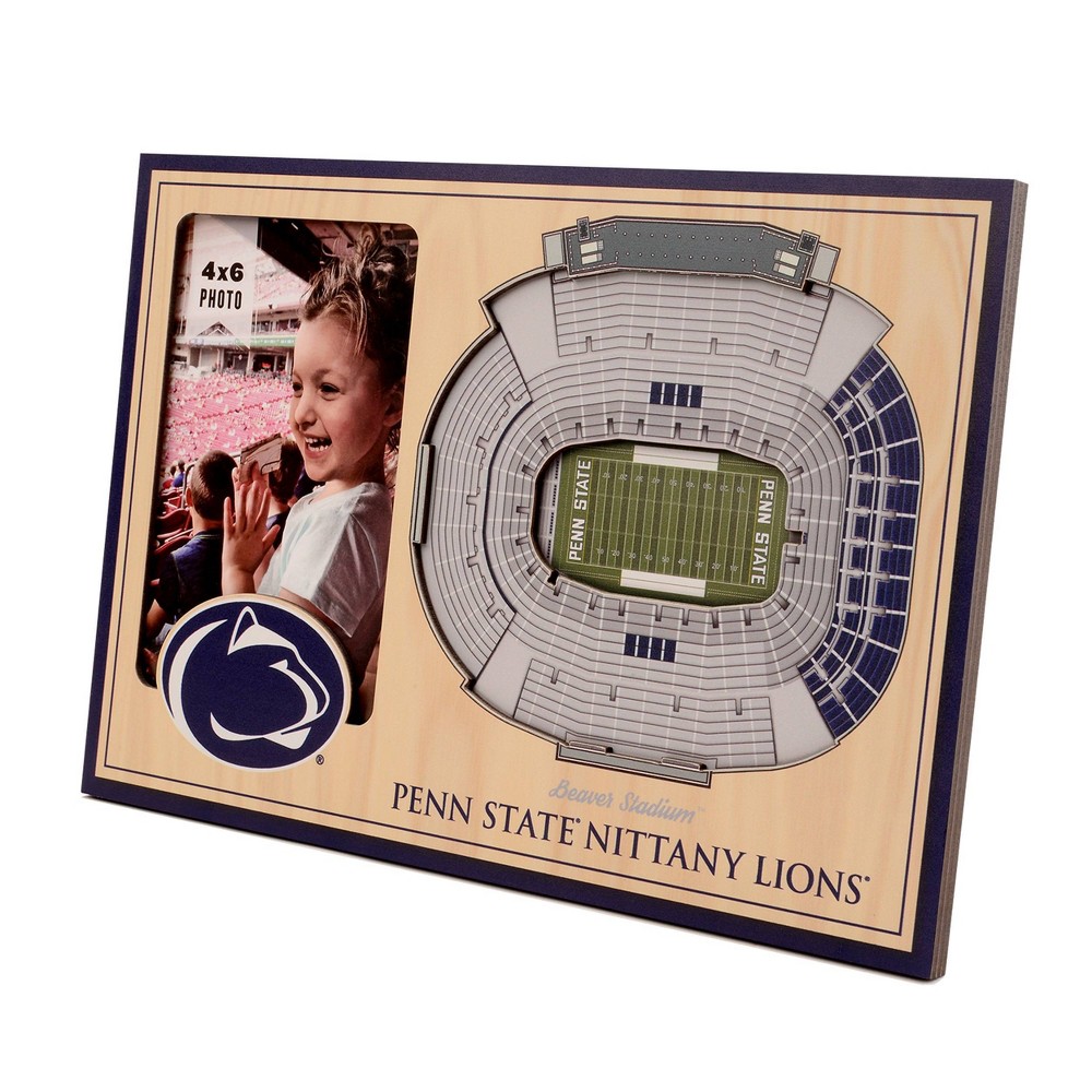 4" x 6" NCAA Penn State Nittany Lions 3D StadiumViews Picture Frame