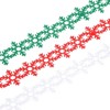 Unique Bargains Christmas Wreath Making Gift Wrapping Artificial Snow Ribbon - 4 of 4