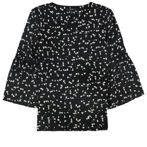 Alfani Womens Button On Bell Sleeve Pullover Blouse - 1 of 1