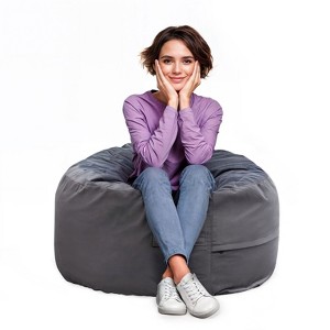 CAVINAS Bean Bag Chair for Adults and Kids Oversized Sofa Couch Floor Chair for Living Room, Bedroom - 1 of 4