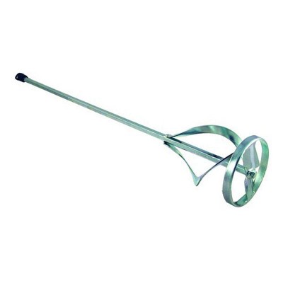 Bon Tool 15-394 Rib Mixer - 4-inch Diameter - 24-inchHex Shaft