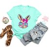 Simply Sage Market Women's Tie Dye Bunny Short Sleeve Graphic Tee - XS - Mint - 3 of 3