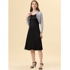 INSPIRE CHIC Women's Elegant Sheer Floral Lace Crop Bolero Shrug - 3 of 4