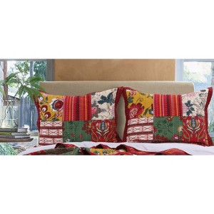 Greenland Home Fashions Arcadia Multi Standard Sham - 1 of 4
