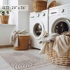 Attop Beautiful Boho Rug with Tassels for Your Bathroom - Soft 2 x 3 ft. Cotton Rug Fits Perfectly Into Your Bath - 3 of 4