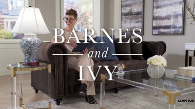 Blue and White Porcelain Bird Jar Table Lamp