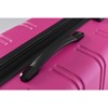 Wooakway 3 Piece Luggage Sets 20"/24"/28" ABS Lightweight Suitcase with Two Zippers, Spinner Wheels, TSA Lock - 3 of 4