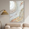 Art Remedy White Gold Boho Neutral Abstract Wall Art Framed - 2 of 4