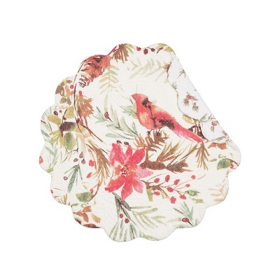 C&F Home Averie Round Placemat Set of 6