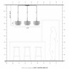 Livex Lighting Bellingham 3 - Light Chandelier in  Antique Gold Leaf - 4 of 4