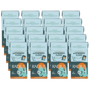 Radius Vegan Peppermint Anywhere Floss - 20 ct - 1 of 4