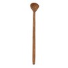 Slickblue Handmade Olive Wood Spoons - Set of 3, 8.5 to 9 Inches Long, Perfect for Stirring Iced Tea or Cocktails - 4 of 4
