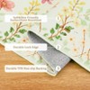Area Rugs: Washable Non-Slip Floral Botanical Carpet, Soft Low Pile Foldable Stain Resistant Rugs for Living Room, Bedroom, Home - 2 of 4