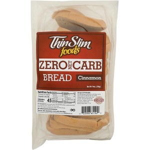 Thinslim Foods Bread Zero Net Carb Cinnamon - Case of 6 - 14 oz - 1 of 1