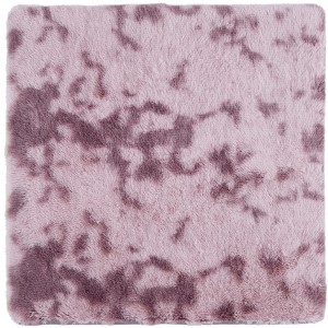 Rainbow Shag RBO100 Flatweave-Power Loomed Skid-Resistant Indoor Rugs - Safavieh - 1 of 4