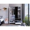 NicBex Armoire Wardrobe Closet Storage Cabinet with Doors & Drawers & Shelves for Bedroom - 4 of 4