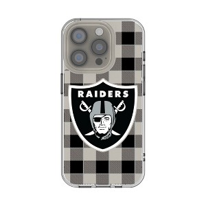 NFL AFC Teams Plaid Clear Cell Phone Case for Apple iPhone - 1 of 4