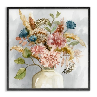 Stupell Industries Wildflower Watercolor Bouquet, 17" x 17"