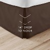 Premium Pleated Dust Ruffle Bed Skirt - Easy Fit - Becky Cameron - 3 of 4