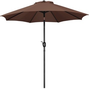 Yaheetech 9FT Outdoor Patio Umbrella with Crank and Push Button to Tilt - 1 of 4