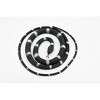 Collectible Wildlife Gifts | Snake, Black and White, Coiled, Rubber Reptile, Realistic Hand Painted,  Model,   Gift,     36"        F3583 B355 - 4 of 4