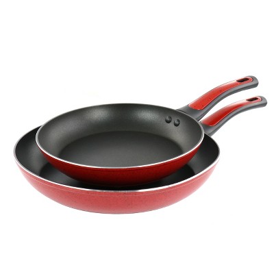 Oster Herscher 8 Inch Aluminum Frying Pan In Red : Target