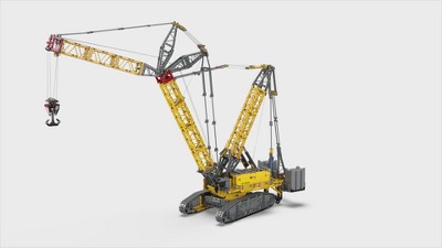 LEGO Technic Liebherr Crawler Crane LR 13000 42146 Advanced Building Kit  for Adults, Build and Display a Rewarding Project, Model Crane with