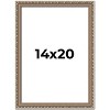 PosterPalooza | Deco Silver Picture Frame - UV Acrylic, Foam Board Backing, Hanging Hardware - 2 of 4