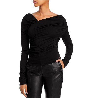 n:philanthropy Womens Imogen Asymmetrical Knit Blouse