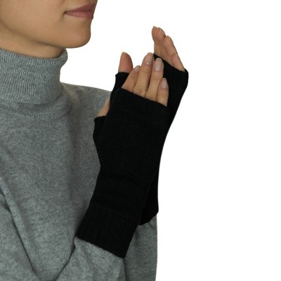 Lona Scott Women's Pure Cashmere Fingerless Mitts
