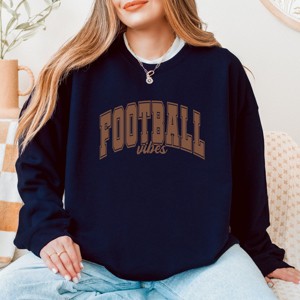 Simply Sage Market Varsity Football Vibes Sweatshirt - 1 of 4