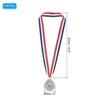Unique Bargains Zinc Alloy Corrosion-Resistant Durable Embossed Design Award Medals 2" 18 Pcs - 2 of 4