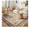 Vintage Floral Medallion Area Rug - Traditional Oriental Style Floor Carpet for Living Room & Bedroom - 2 of 3